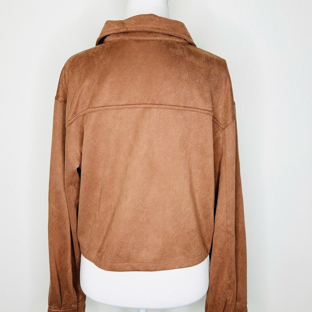 Knit Works Button Jacket Brown/Tan - Picture 7 of 9